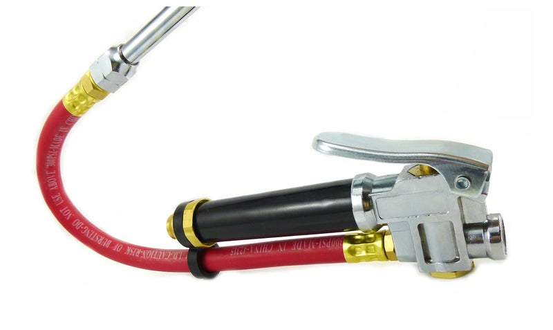 DYNAMIC POWER Dual Foot Chuck Inflator with 12â€œ Rubber Hose, 1/4" Female NPT. D-TG-6 - Image 3